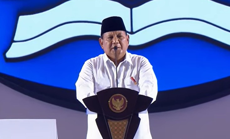 Media terbesar di Singapura, The Straits Times, memprediksi nama Presiden Prabowo Subianto sebagai salah satu pemimpin dunia yang akan berpengaruh pada 2025. (Foto: Biro Pers, Media, Sekretariat Negara)